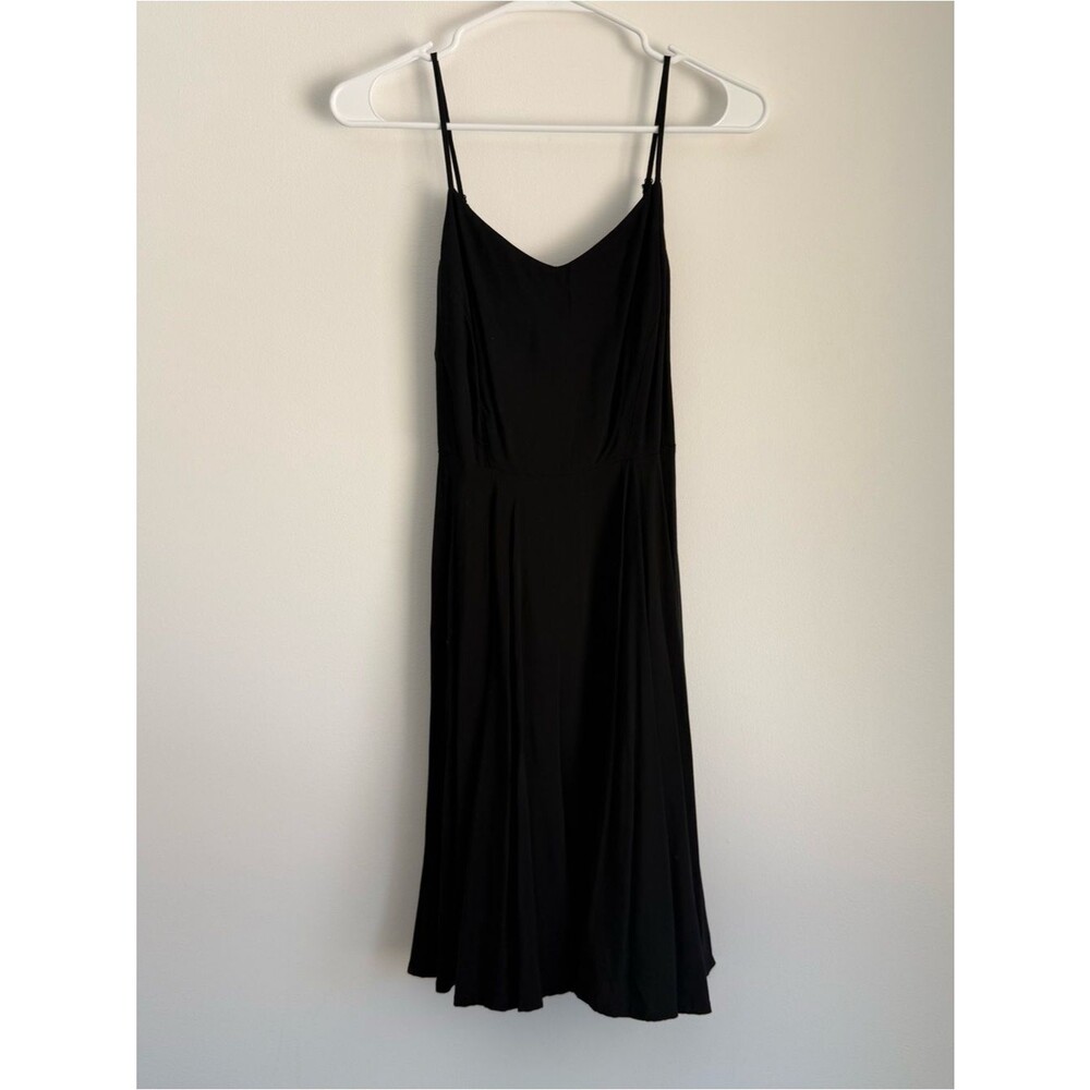 Old Navy Black Slip Dress with Spaghetti Straps Size Small